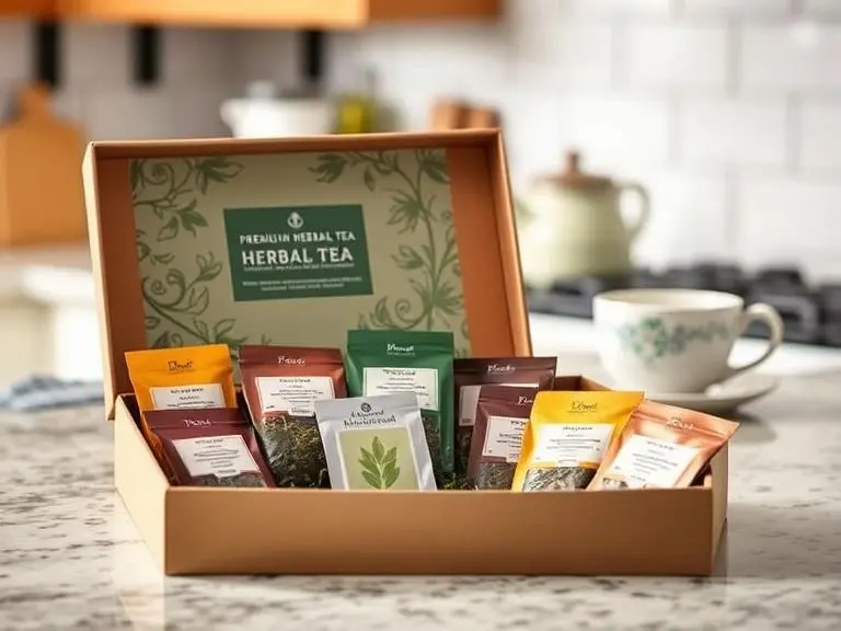 Premium Herbal Tea Selection Box assortment