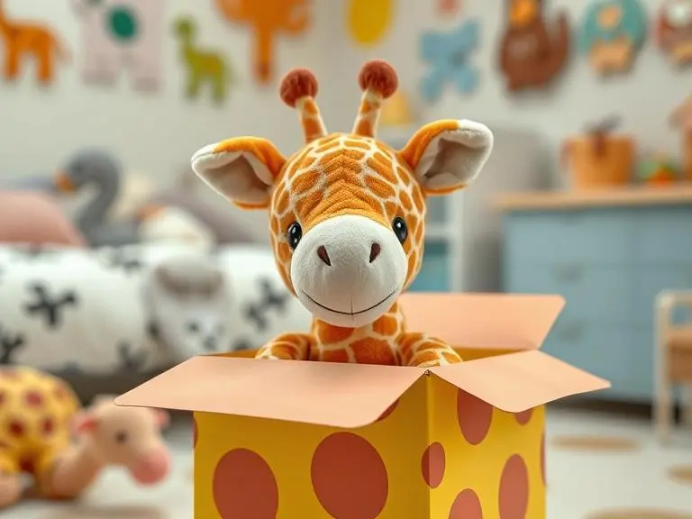 Soft Stuffed Giraffe Plush Toy