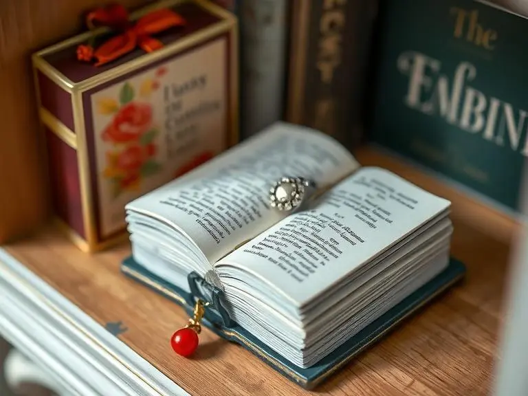 Book-Shaped Jewelry Box