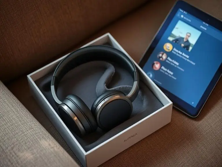 Comfortable Wireless Over-Ear Headphones