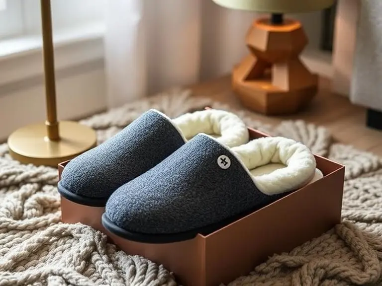 Men's Memory Foam House Slippers