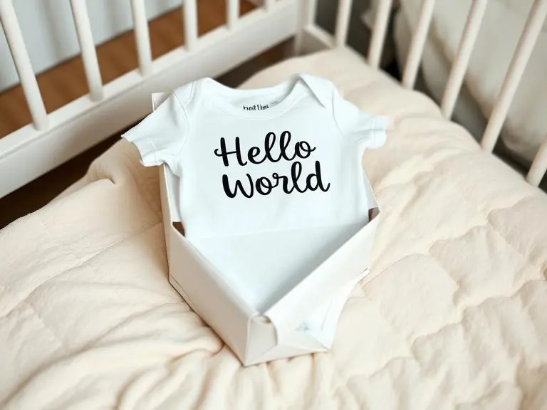 Baby Announcement Bodysuit