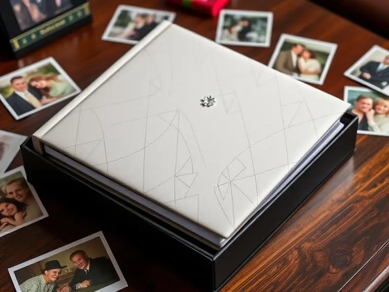 Commemorative Diamond Photo Album