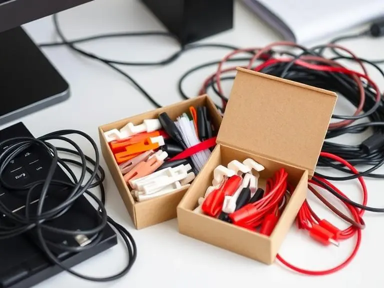 Universal Cable Organizer Kit