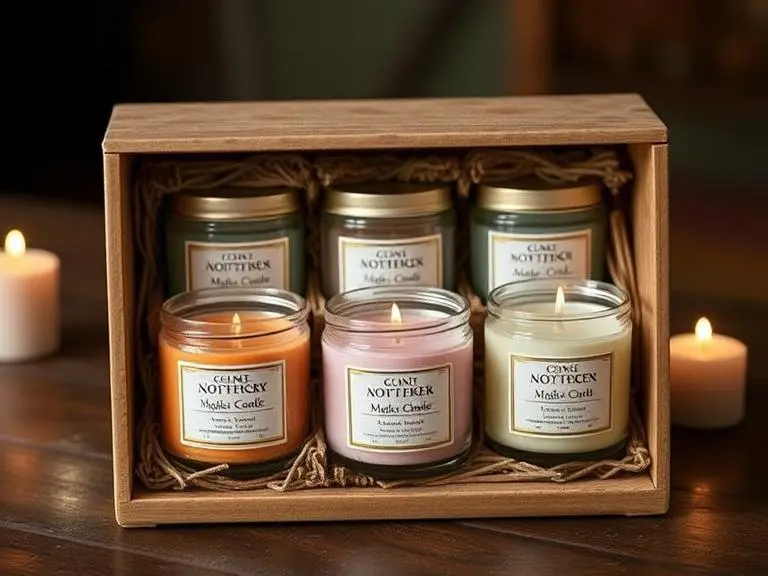 Handmade Scented Candle Set