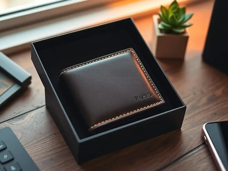 Personalized Leather Wallet