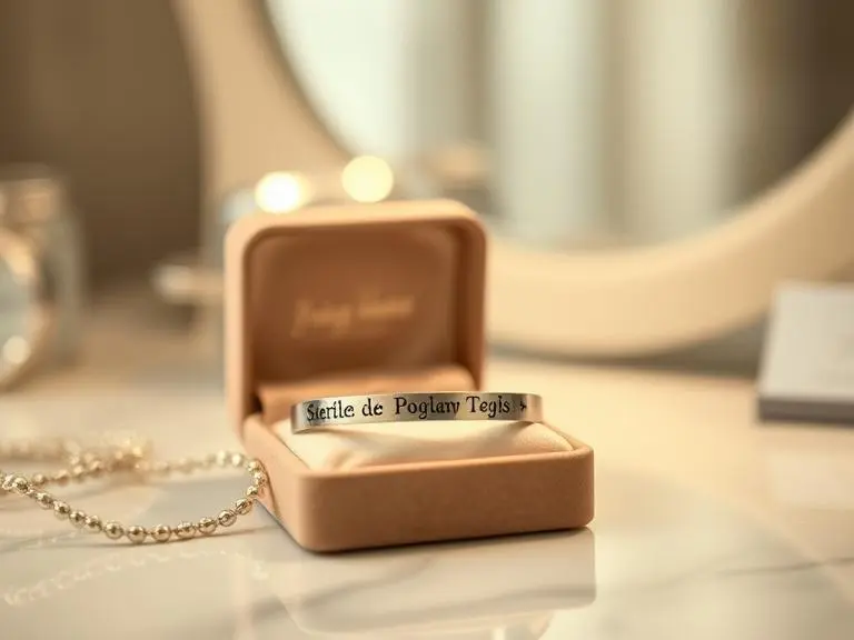 Engraved Bracelet Stainless Steel