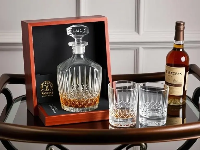 Whiskey Decanter Crystal