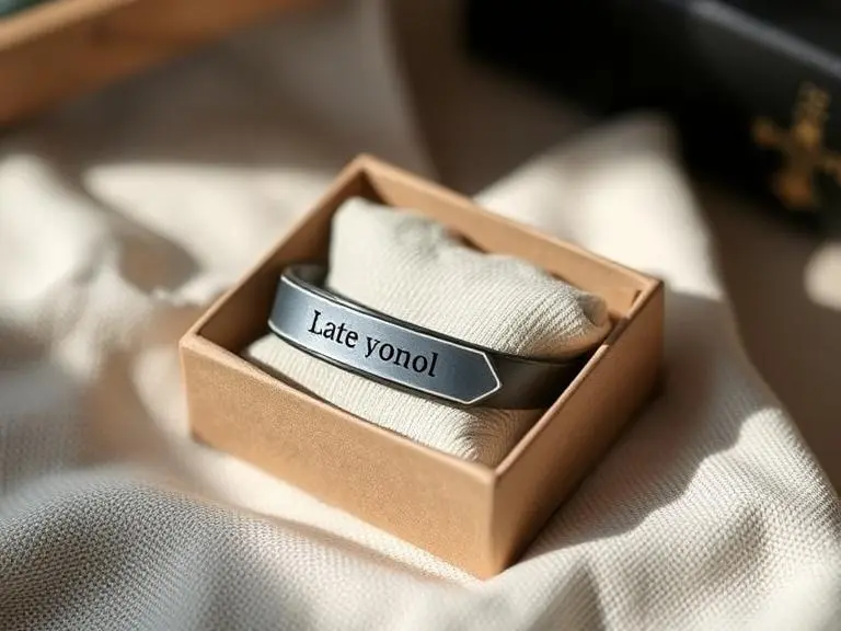 Leather Bracelet Engravable