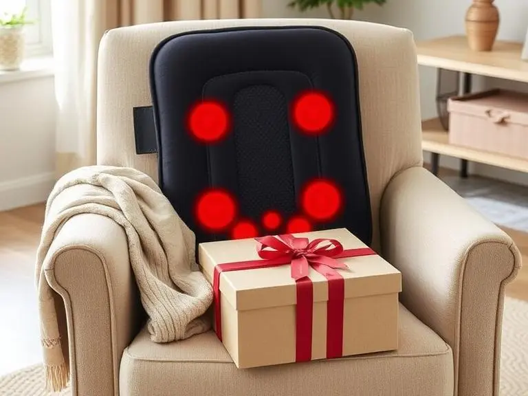 Heated Back Massager Cushion