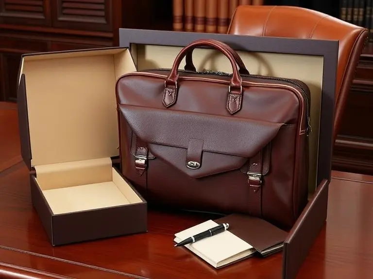 High-Quality Leather Briefcase