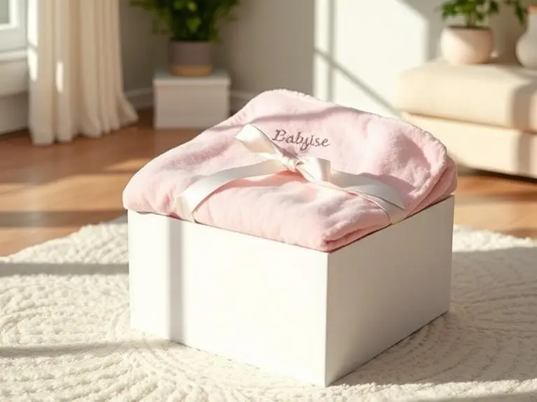 Personalized Embroidered Baby Blanket