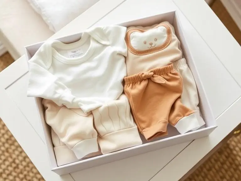 Organic Cotton Baby Clothes Gift Set