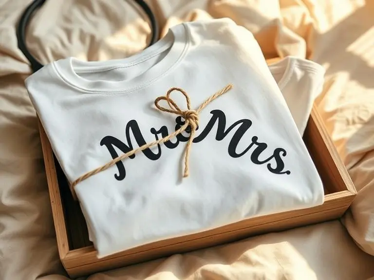 Matching Cotton Couple T-Shirts Anniversary