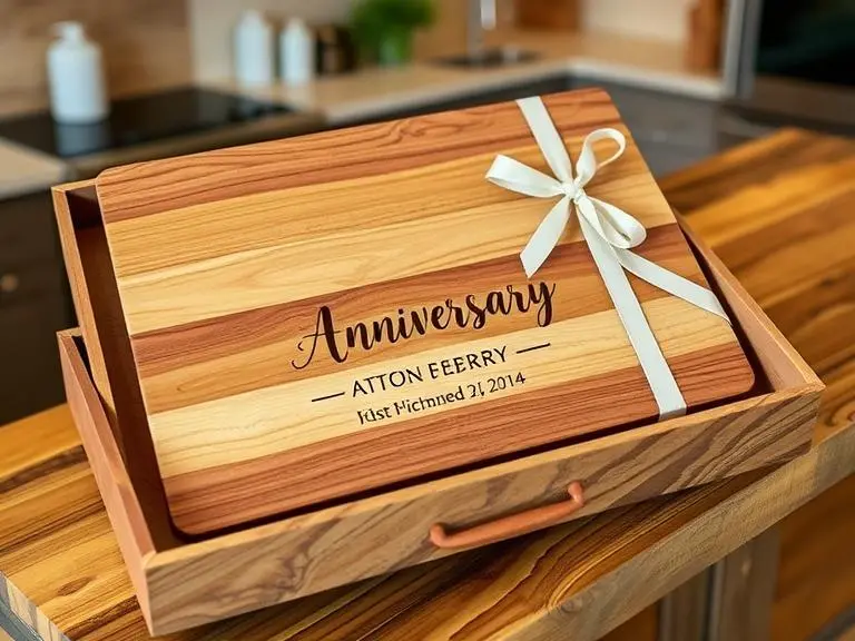 Custom Engraved Cutting Board Wood