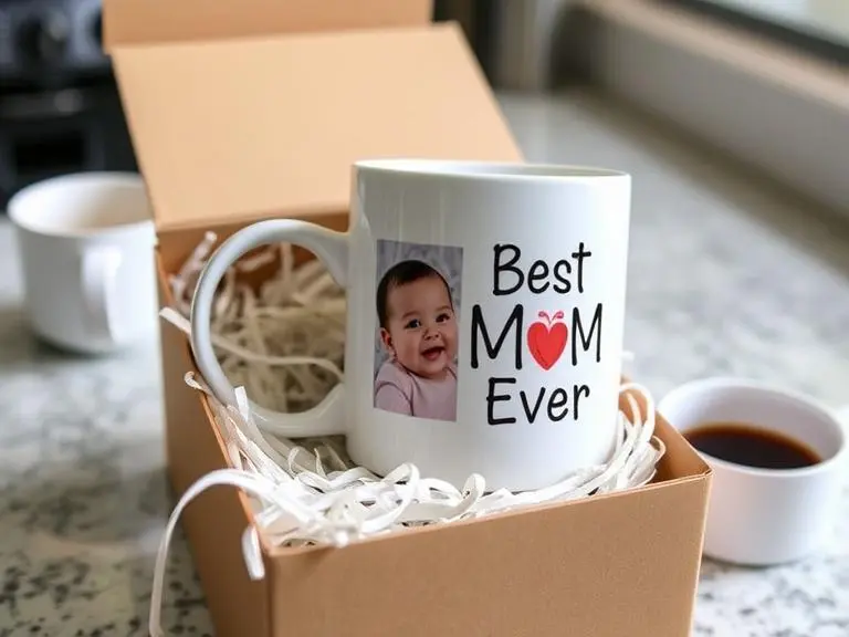 Personalized Mom Photo Coffee Mug
