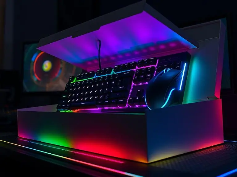 RGB Gaming Keyboard Mouse Combo