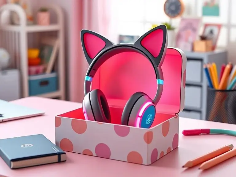 Cat Ear Bluetooth Headphones