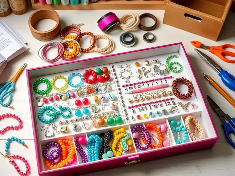 DIY Beaded Bracelet Making Kit