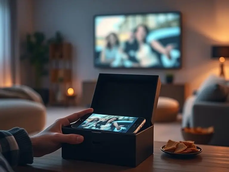 Portable Smartphone Projector