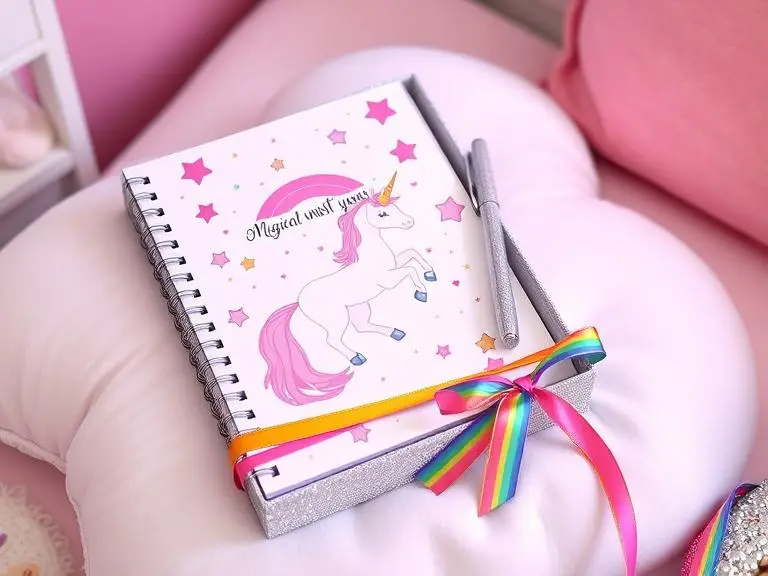 Unicorn Themed Journal and Pen Set