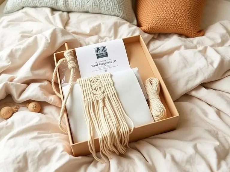 Boho Macrame Wall Hanging Kit