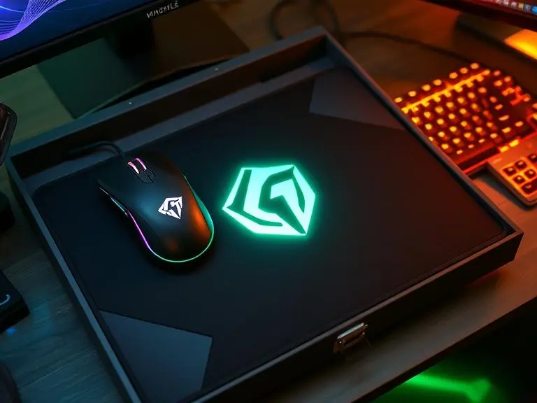 Gaming Mouse and Mousepad Combo