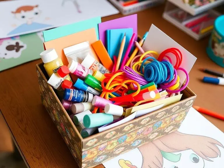 Arts and Crafts Supply Box