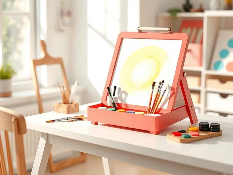 Kids Art Easel Set