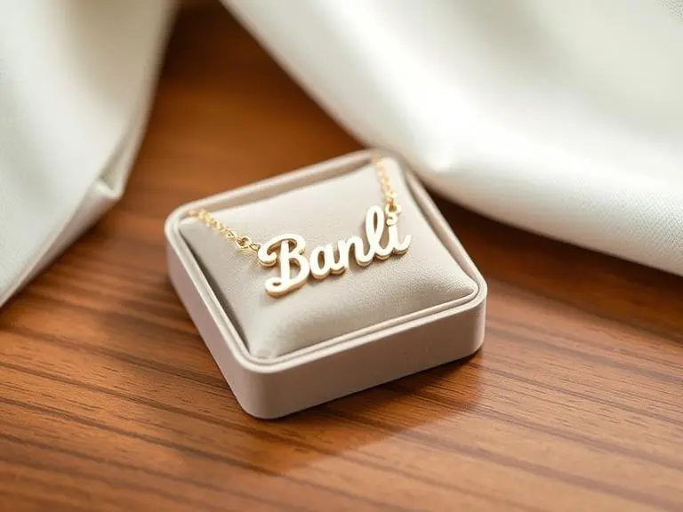 Personalized Name Necklace for Kids