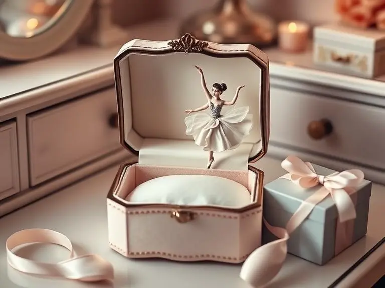 Jewelry Box with Ballerina