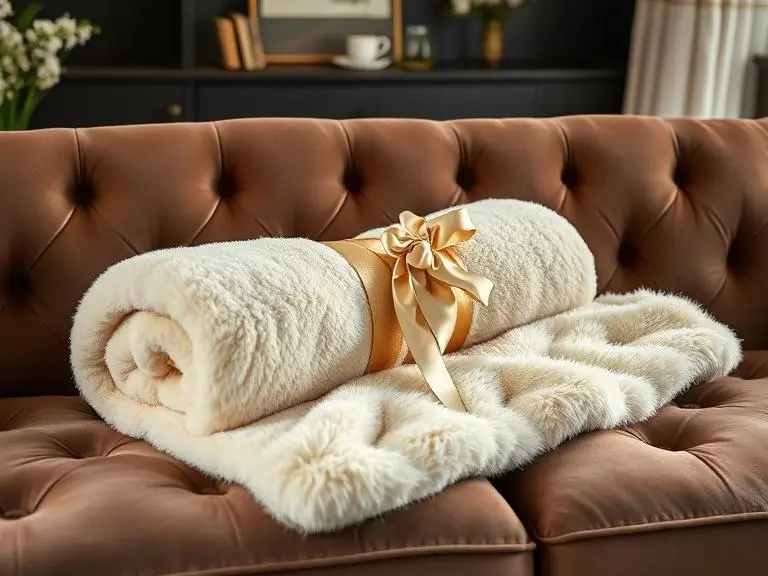 Soft Cat Blanket for Sofa