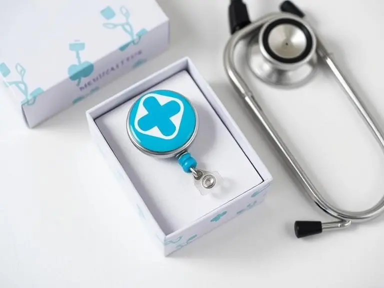 Retractable Badge Reel Holder