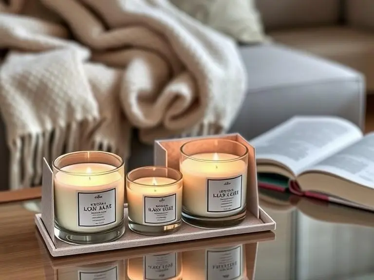 Handmade Scented Candle Set