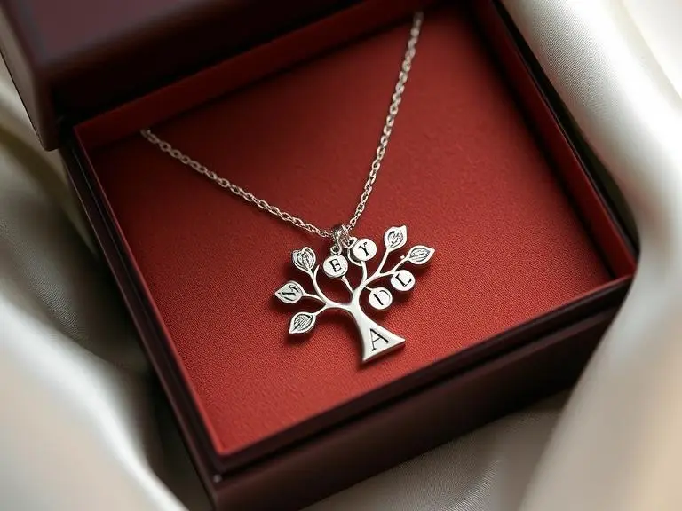 Personalized Family Tree Necklace