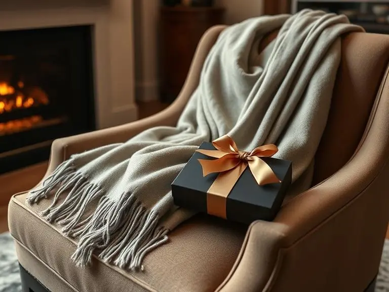 Luxurious Cashmere Blend Shawl