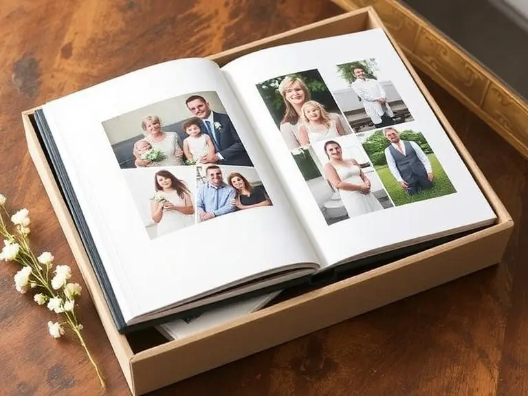 Custom 'Thank You' Photo Album