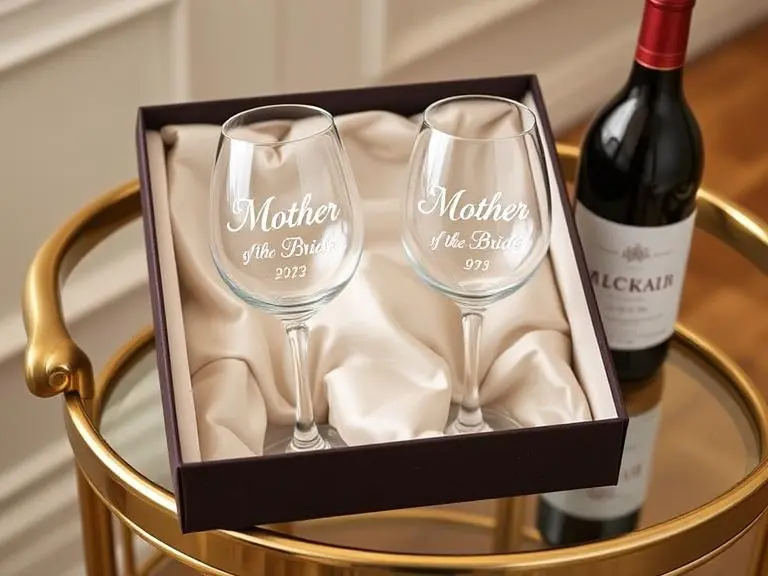 Personalized Wine Glass Set