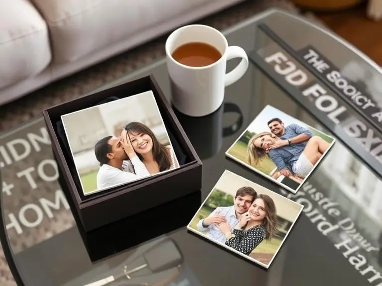 Custom Photo Coasters