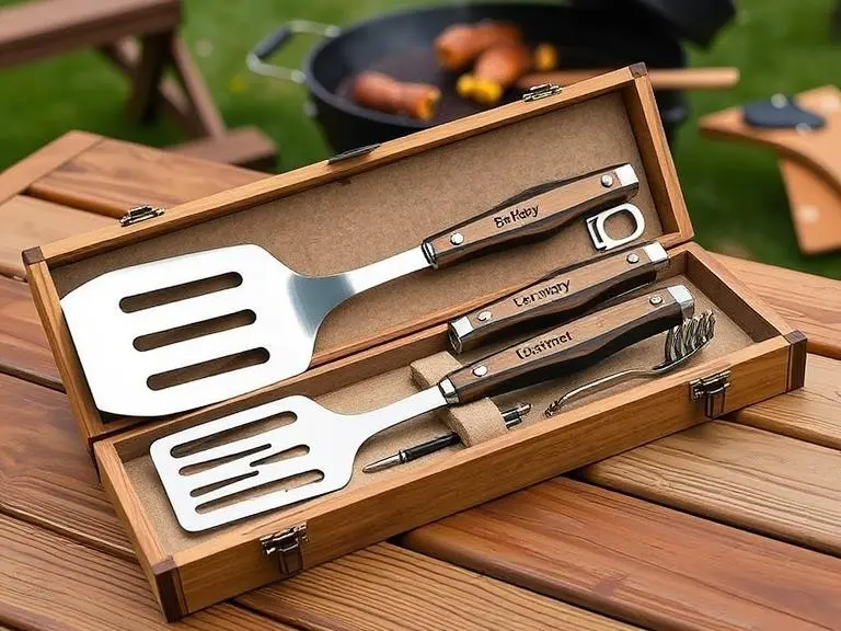 Personalized BBQ Tool Set
