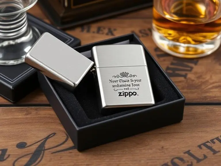 Custom Engraved Zippo Lighter