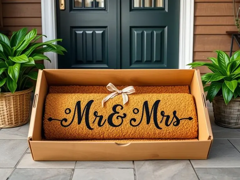 Custom Mr. & Mrs. Doormat