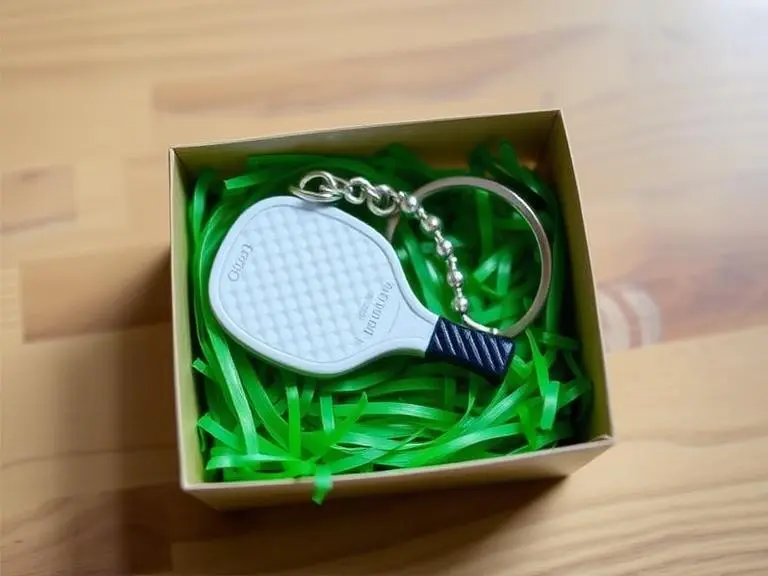 Pickleball Keychain