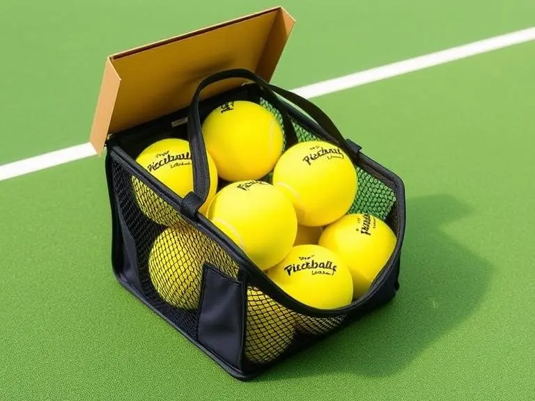 Pickleball Ball Holder Bag