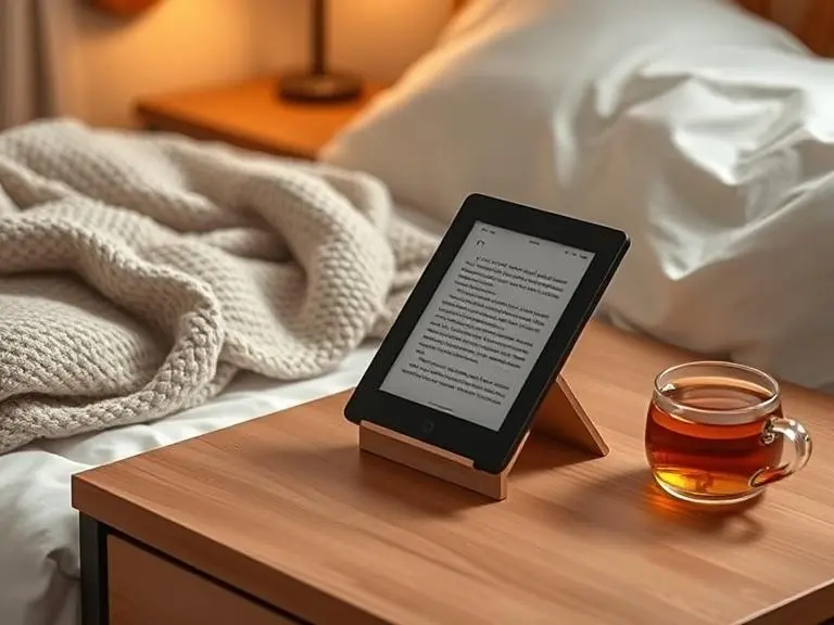 E-reader or Tablet Stand