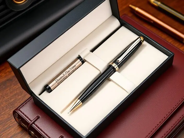Engraved Pen Set