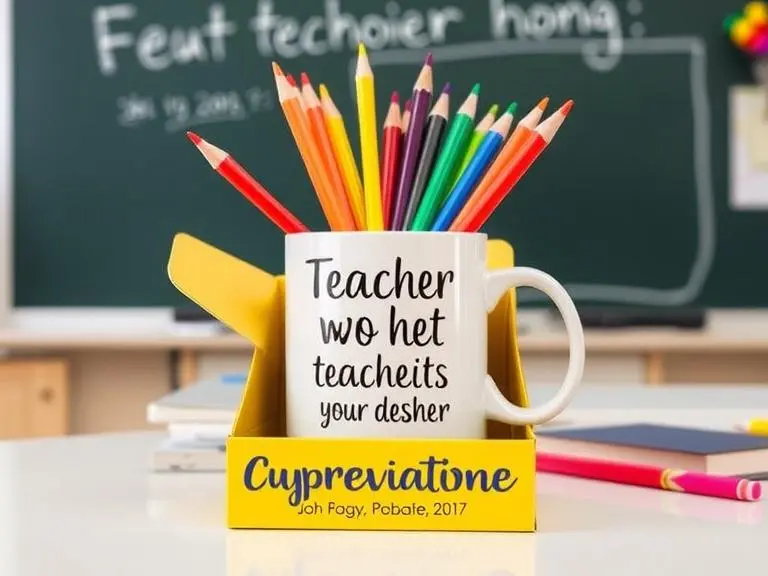Personalized Teacher Coffee Mug