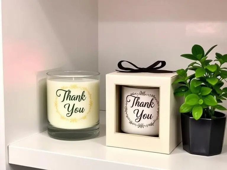 Thank You Scented Candle