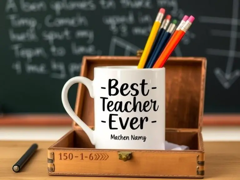 Personalized Teacher Mug