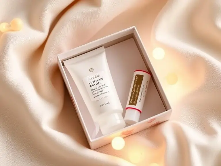 Hand Cream & Lip Balm Gift Set